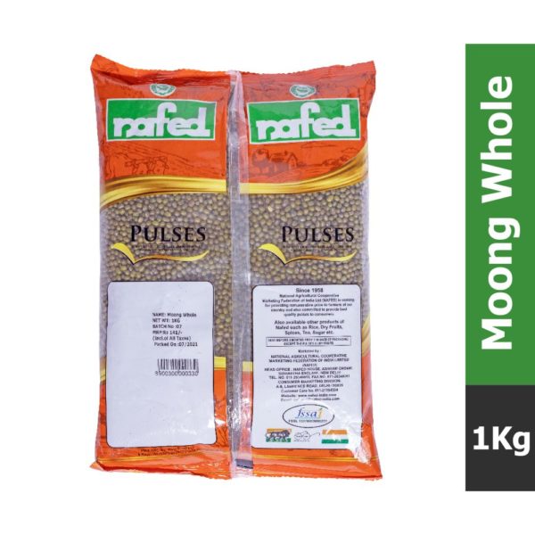 Moong Whole 1kg 2